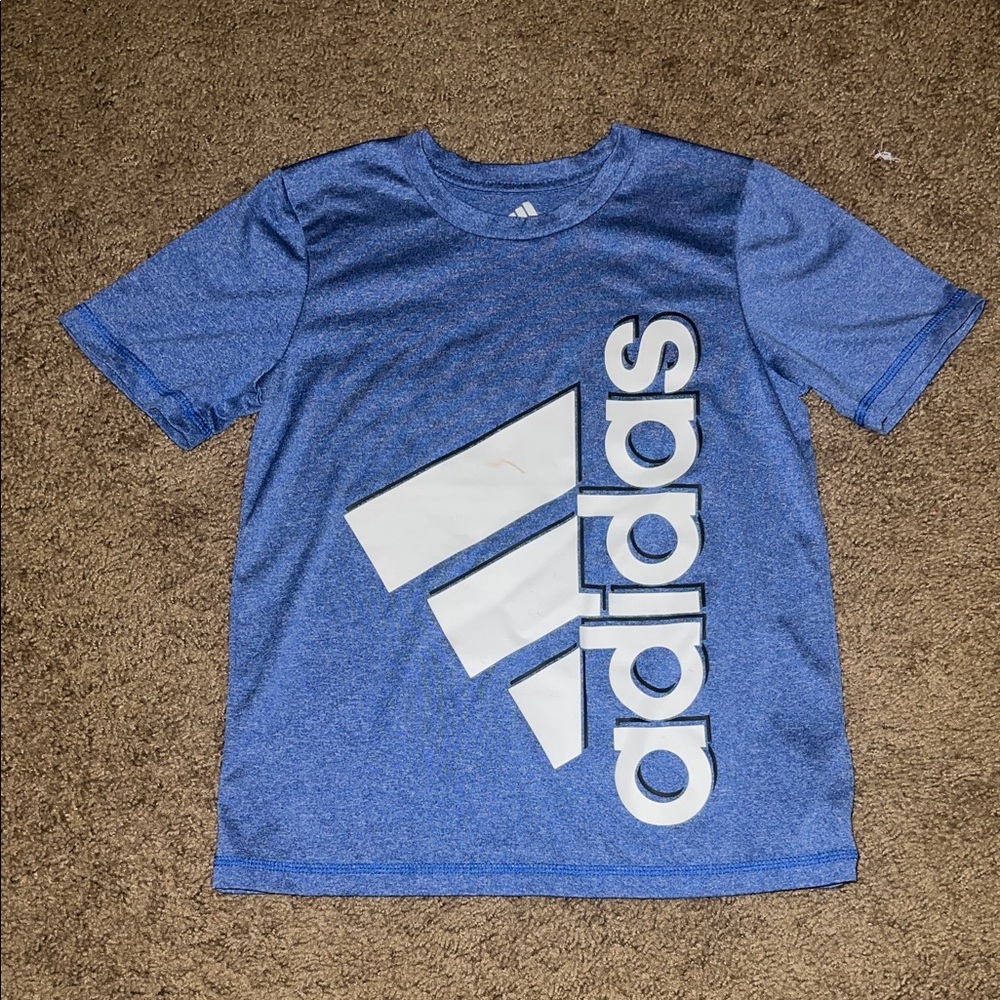 Adidas Kids Graphic Blue Tee